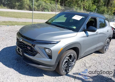 2025 Chevrolet Trailblazer Awd Rs из США, поврежденный, VIN KL79MUSL5SB099882